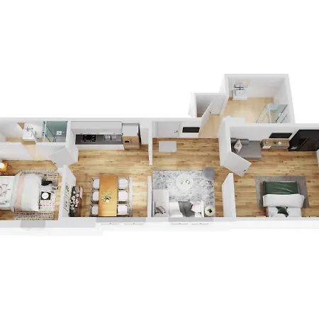 Апартаменты Smart Haus Saphir 507